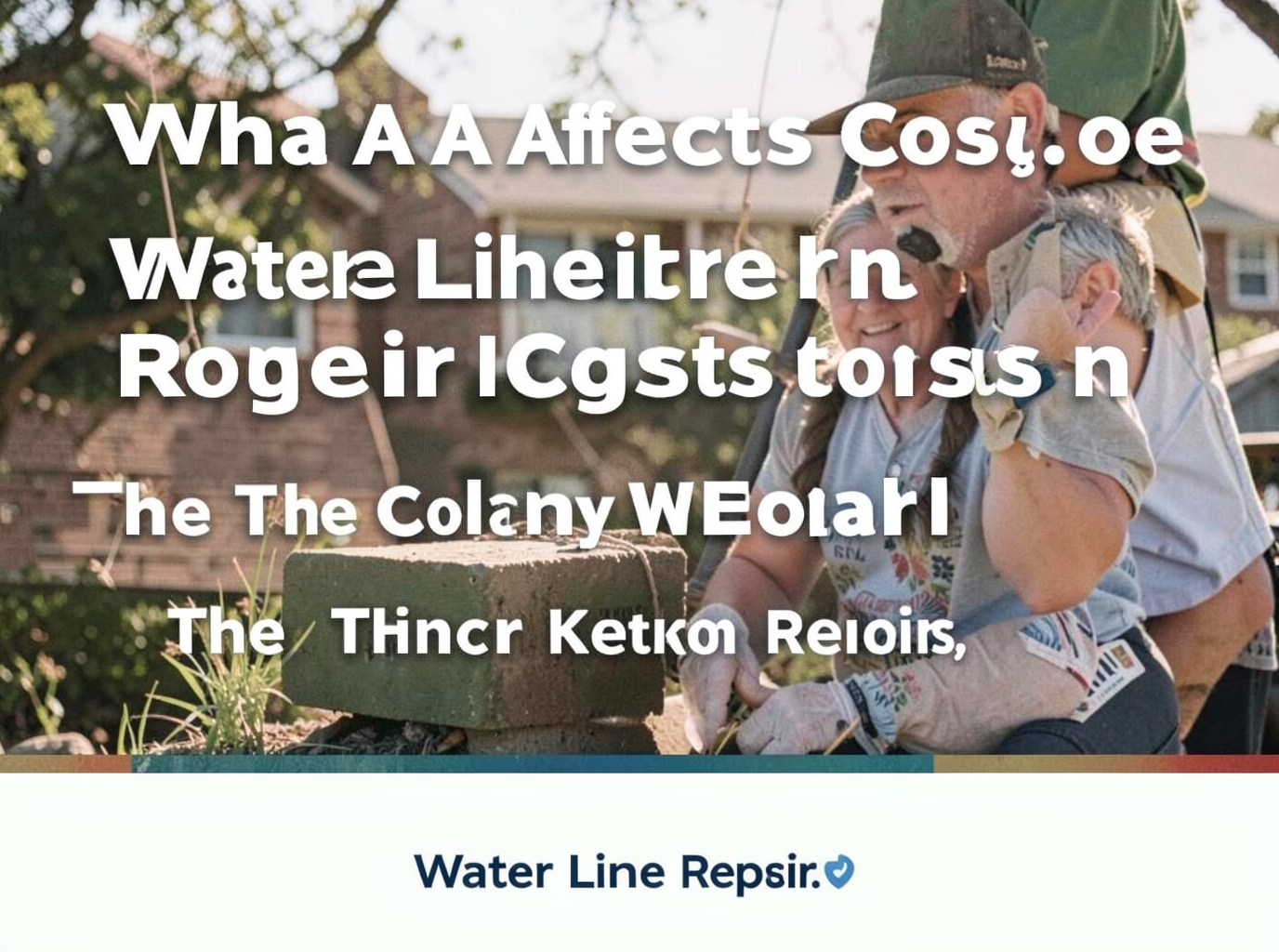 What Affects Water Line Repair Costs in The Colony Neighborhoods