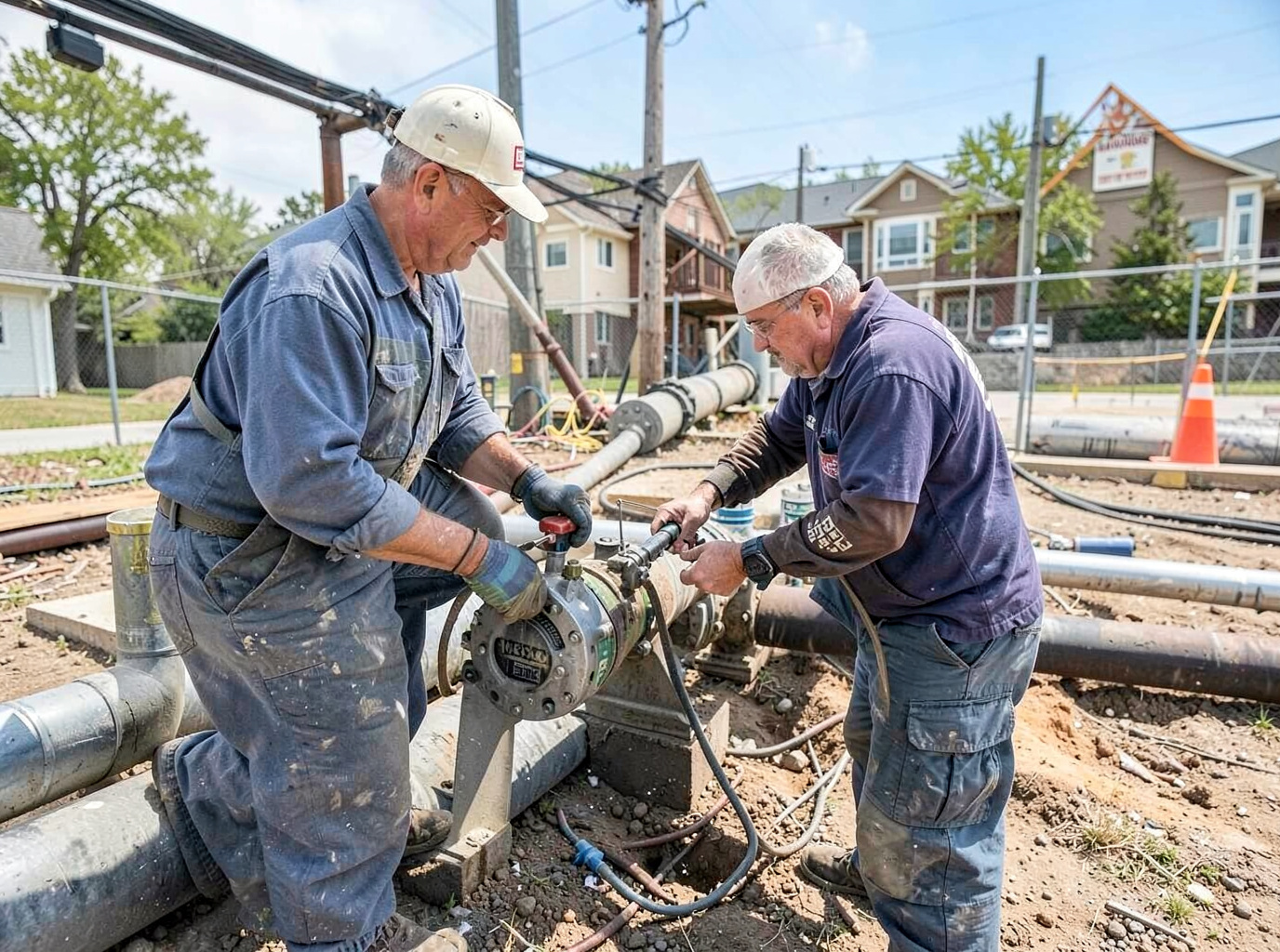 Commercial Water Line Repair in The Colony,, TX