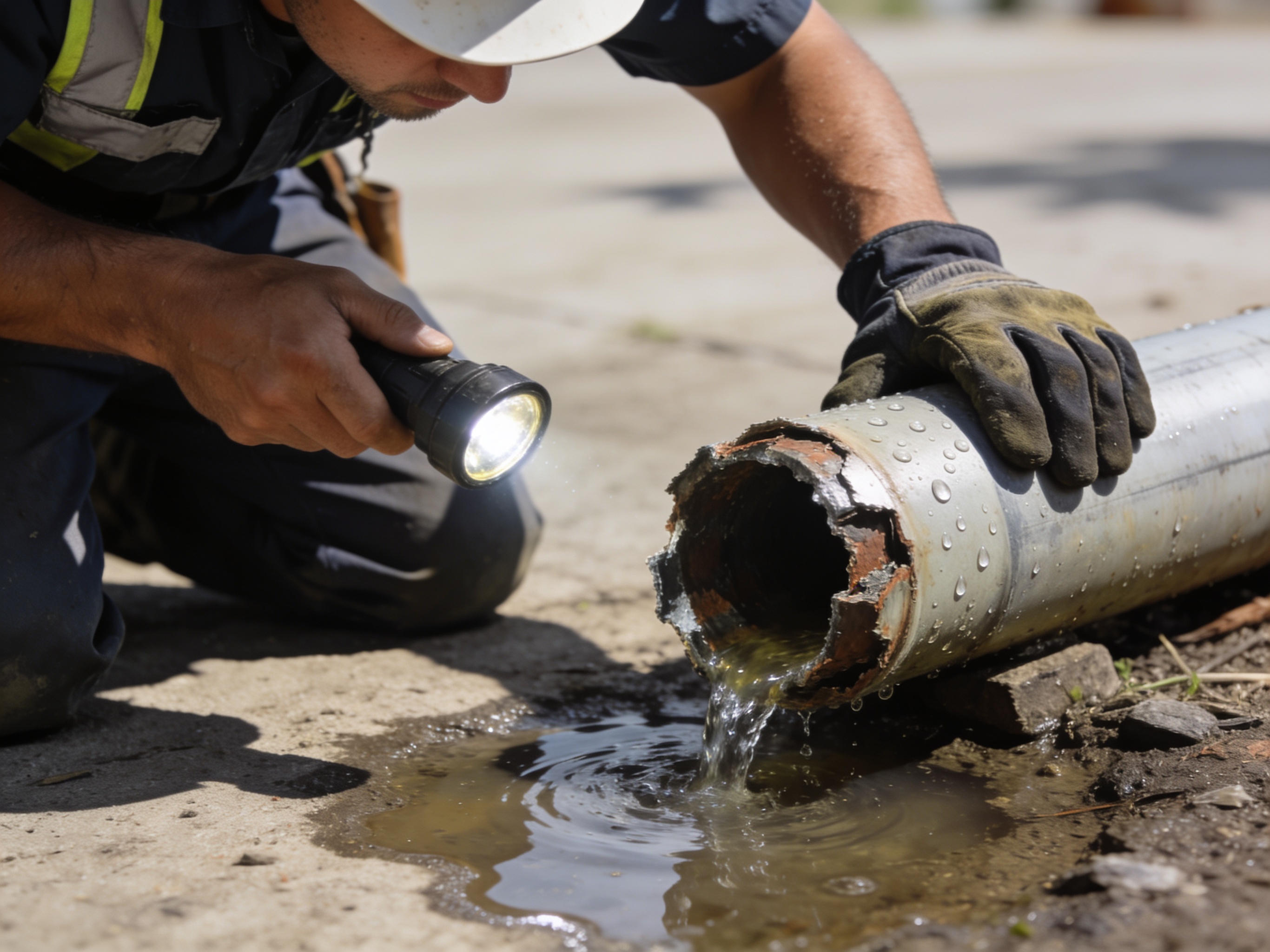 High Water Bill From Water Line Leak in The Colony,, TX